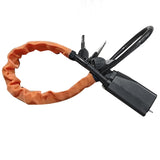 Automobile Car Steering Wheel Seat Lock Accessory ABS+Steel Rope Automotive Supplies With 2 Key