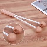 Portable Hand-held Double Ball Knock Back Neck Waist Legs Relax Dody Home Hammer Massage Stick Care Tools