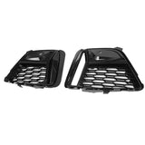 Top-1Pair Front Fog Lamp Grille Trim Cover For 3 Series G20 G21 G28 M340I 2019-2022 51118075649 51118075650