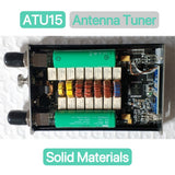 ATU15 1W-15W 1.8 - 30Mhz Mini QRP Radio Automatic Antenna Tuner By N7ddc 1.4 Version With LED Light Indicator