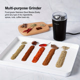 1pc Coffee Bean Grinder Electric, Food Processor, Food Mixer,200W Powerful Spice Grinder Electric,Grain Mills
