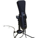 TASCAM TM-250U Large Diaphragm USB Microphone for live streaming,online meeting and voice over / video editing