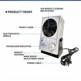SL001 ion fan assembly e eliminator workbench/container/circuit board static elimination 110V/220V automatic voltage