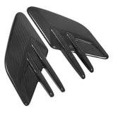 Side Air Flow Vent  Decor Perfect Fit Side  Air Vent Trim Cover  Surface Carbon Fiber for Car