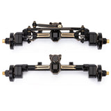Brass Complete Front And Rear Portal Axle Set For 1/24 RC Crawler Car Axial SCX24 Gladiator Bronco C10 Deadbolt JLU,1