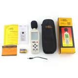 SMART SENSOR AS824 Handheld Larger LCD Screen Display Digital Sound Level Meter Noise Decibel Meter 30~130 dB Noise Meter