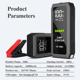 Powerful Portable Car Jump Starters Booster for Car Battery 16000mAh 600A 12V Car Jump Starter Power Bank Automotive Starter