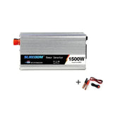 1000W Peak Power Inverter DC 12V to AC 110V/220V Auto Portable Charger Converter Adapter Modified Sine Wave Universal Socket