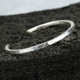 Sterling Silver S925 Women's Hammer Bracelet