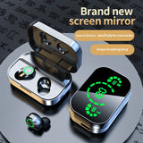 YD03 Wireless Bluetooth Earphones Headphones Outdoor Sport Headset 5.3 With Charging Bin Display Touch Control Earbuds for Muisc