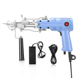 2 in 1 Cut and Loop Pile Kit - Electric Carpet Rug Gun with Yarn Tufting Cloth