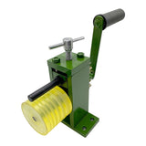 Earring press bending shaping hand-cranked rounding hine plastic iron gold sier copper jewelry processing