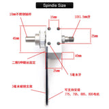 Mini DIY Woodworking Cutting Spindle Seat for Table Home Saw Bearing Block Precision 895 Motor