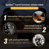 Syrebo SY-HRC11 Equipment Hand Finger Stroke Exercise Rehabilitation Robot Glove