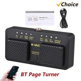 M-VAVE Cube Pro Wireless BT Page Turner Silent Foot Pedal USB Rechargeable Musical Instrument Smart Phone Tablet