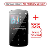 M9 Bluetooth MP3 Mini Clip Sports Music Player Walkman Support Pedometer FM Radio E-book Recorder Clock TF SD Card