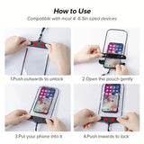 Underwater Protector Pouch Waterproof Case Swimming Water Proof Bag Universal Cover For iPhone Samsung below 6.7" Phone
