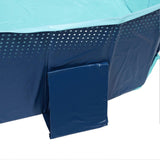 Foldable Pool Non Inflatable Thickened Wear Resistant Portable Swimming Pool for Outdoor Backyard Kids Dogs 1.85m/6.1ft
