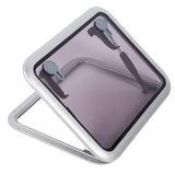507 X 392mm Boat Skylights Window Push Out UV Resistant Tempered Glass Ventilation Hatch Window for RV Yacht