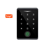 Tuya WiFi APP Keypad Fingerprint Door Access Control System RFID 125KHz Proximity Card controller