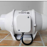 Genuine Hf -100 S Pipe Fan Moxibustion Toilet Exhaust Super Wind