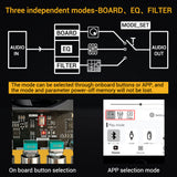 160W+160W+220W 2.1 Channel Bluetooth-compatible 5.1 Power DSP ADAU1701 Subwoofer Amplifier Board 10 stage EQ