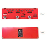 MOSKYAudio DC5 6-in-1 Guitar Multi-Effects Pedal Delay Chorus + Distortion Overdrive Booster Buffer Full with True Bypass