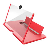 10/12 inch 3D Amplifier Mobile Video Magnifier for Smartphone Enlarged Screen Phone Stand Bracket