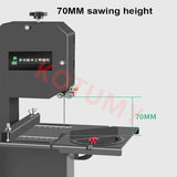 Woodworking Band Sawing hine Electric Desktop Wire Small Household Table Saw 800W 1750RPM 220V DIY Cutting Wood