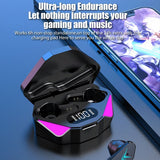 Bluetooth Earphones, Wireless Game Console Earphones, 65ms Low Latency Earphones, Fone Game Console Earphones, Game Console MICR