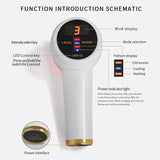 High Quality Ultrasound Handheld Hot And Cold Hammer Cold-Heading Facial Machine For Anti-Wrinkle Skin Care Tightening Machine