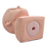 Male Mannequin Professional Manikin Head for Wigs Hats Headphone Display Stand (Skin Color)