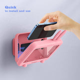 Holder Bathroom Waterproof Self-adhesive Case Box Touch Screen Phone Shell Portable Shower Accessories