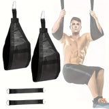 Hanging Ab Straps for Pull Up Bar & Abdominal Muscle Building, Rip Resistant and Padded Arm Support for Ab Workout