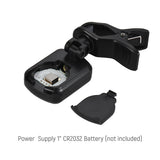 AROMA AT-01A Rotatable Clip-on Tuner LCD Display for Chromatic Acoustic Bass Ukulele Guitar Accessories