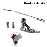 1*Guitar Pull Plate Electric Guitar Chrome Bridge Stop Bar Tailpiece Tremolo LP- For SG- Guitars 103×55×46.5mm