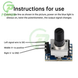 servo electric tuning tester PWM control DIY brushless fan model aircraft motor speed controller Small size