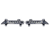 Top-1Pair Car LED DRL Fog For Renault Fluence 2014+ Auto Driving Daytime Running Light Bumper Lamp