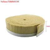 Nylon 70MM/100MM 1 Meter Per Piece Cnc Machine Milling Spindle Motor Vacuum Cleaner Engraving Dust Removal Cover Brush