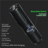 Set Wireless Battery Pen hine Puncture Tattoo Tools Complete Equipment Tattoo-maschinen