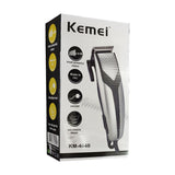 Kemei KM-4640 12w Carbon Steel Cutter Head Mute Eu Plug Adult Children Household Electric Hair Clipper