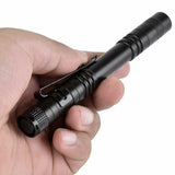 Portable strong light mini pencil shaped flashlight, size 7, two flashlights