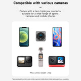 Universal Backpack Clip Backpack Clip Clamp Mount for GoPro Hero 11 10 9 8 7 6 5 for Insta360 Action Camera Accessories