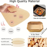 Disposable non stick parchment paper, air fryer accessories