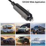 Car Inverter Power Adapter Converter 8 Ports DC 12V/24V to AC 110V/220V USB Chargers Cigarette Socket Cigar Lighter Plug