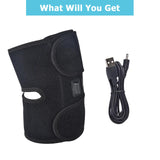 Electric Heated Physiotherapy Joint Heating Vibration Pads Pain Relief Warm Wrap Knee Elbow Leg Massager
