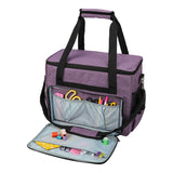 Storage Organizer hine Travel Tote Bag for Most Standard Sewing hines and Accessories Gray