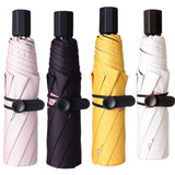 Women's Sunshade Small Fresh Rain Dual-Use Sunscreen And Anti-Ultraviolet Folding Portable Sun Umbrella