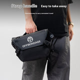 OFFBONDAGE Multi-functional Large Capacity Leisure Cydg Cross-body Bagpure Color Unisex Travel Bag