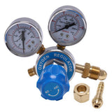 Gas Bottle Regulators O2 Reducing Pressure Inhaler Double Gauge Oxygen Tank Regulator